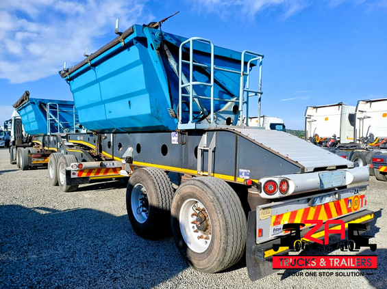 2021 AFRIT 18 CUBE SIDE TIPPER TRAILER #53383